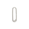 Load image into Gallery viewer, 14 Karat White Gold Large Paperclip Enhancer
