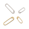 Load image into Gallery viewer, 14 Karat White Gold Small Paperclip Enhancer
