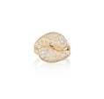 Load image into Gallery viewer, 14 Karat Yellow Gold Diamond Twist Ring
