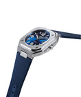 Load image into Gallery viewer, BELL & ROSS BR05-AUTO-STEEL-RUBBER-BLUE-40MM
