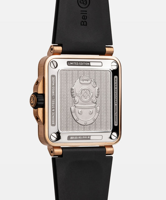 BELL & ROSS BR03-AUTO-GREEN-DIVER-BRONZE-42MM