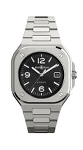 Load image into Gallery viewer, BELL & ROSS BR05-AUTO-STEEL-BRACELET-BLACK-40MM

