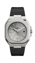 Load image into Gallery viewer, BELL & ROSS BR05-AUTO-STEEL-RUBBER-GREY-40MM
