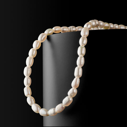 4mm Freshwater Pearl Beaded Adjustable Necklace