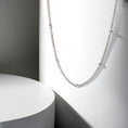 Load image into Gallery viewer, 18 Karat White Gold Diamond By The Yard .75cts Necklace
