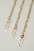 Load image into Gallery viewer, Gold Filled Chain Large Clasp Necklace
