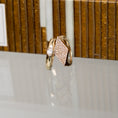 Load image into Gallery viewer, 14 Karat Yellow Gold Pave Diamond Eye Ring
