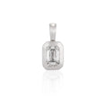 Load image into Gallery viewer, White Gold and Bezel Set Diamond Charm
