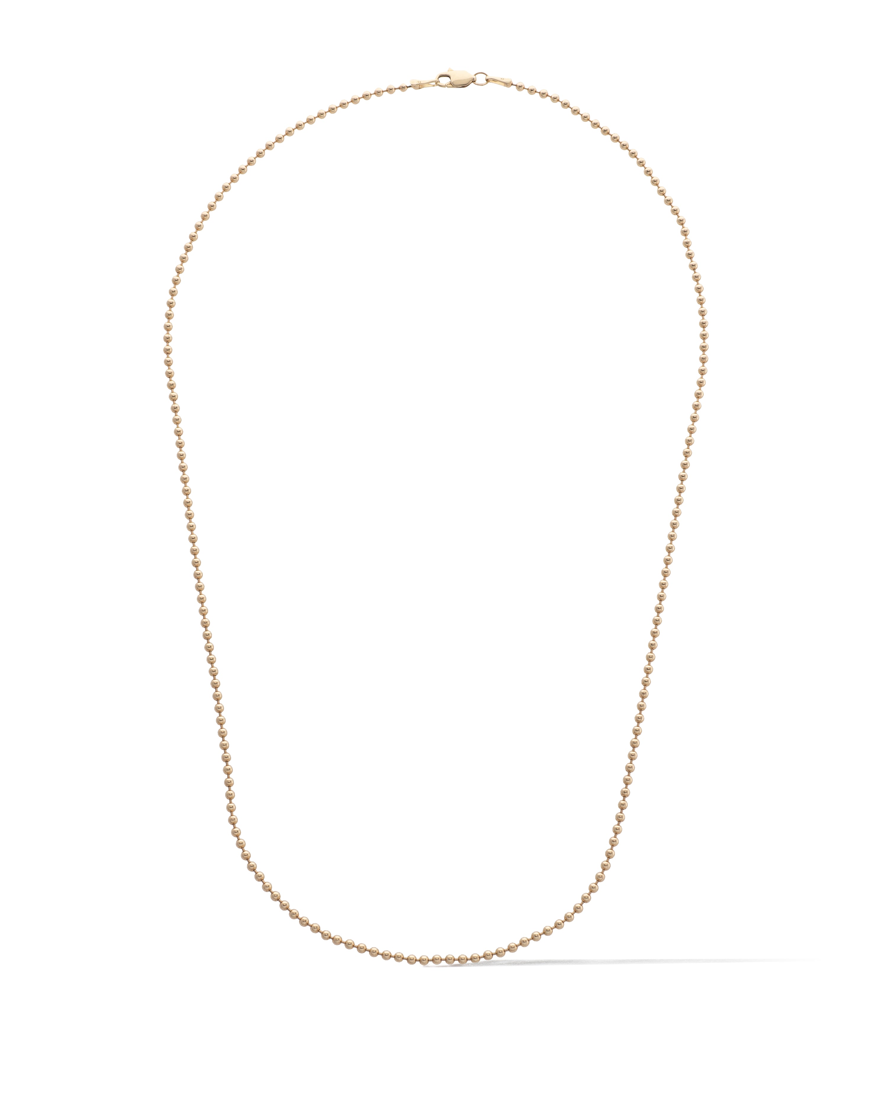 Catoosa Ball Necklace GOLD – Caroline Hill