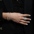 Load image into Gallery viewer, 18 Karat White Gold 2.50cts Diamond Hinge Bracelet
