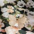 Load image into Gallery viewer, Yellow Gold Fluttering Butterfly Ring
