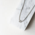 Load image into Gallery viewer, 18 Karat White Gold Mosaic 4.25cts Diamond 16.00" Tennis Necklace
