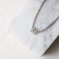 Load image into Gallery viewer, 18 Karat White Gold Mosaic 4.25cts Diamond 16.00" Tennis Necklace
