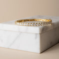 Load image into Gallery viewer, 18 Karat Yellow Gold 5.00cts Diamond Hinge Bracelet
