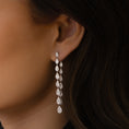 Load image into Gallery viewer, 18 Karat White Gold and Diamond Convertible Drop Earrings
