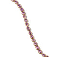 Load image into Gallery viewer, 14 Karat Yellow Gold Multi Shape Pink Sapphire Bracelet
