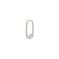 Load image into Gallery viewer, 14 Karat White Gold Small Paperclip Enhancer
