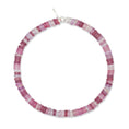 Load image into Gallery viewer, 4mm Pink Sapphire Speckle Beaded Bracelet
