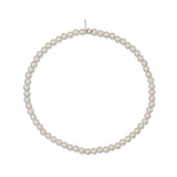 4mm Sterling Silver Ball Beaded Anklet
