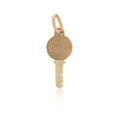 Load image into Gallery viewer, 14 Karat Gold Customizable Key Pendant
