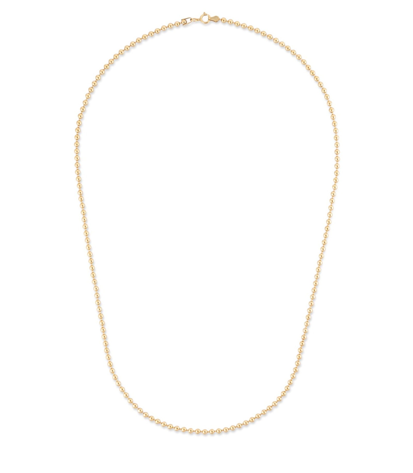 3mm Ball Chain Necklace – RACHEL LYNN CHICAGO