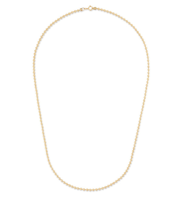 Yellow Gold Filled 3mm Ball Chain Necklace