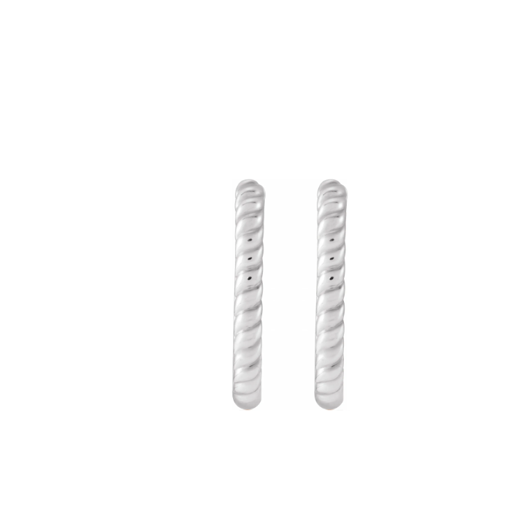 Rectangle Twist 20mm Hoops