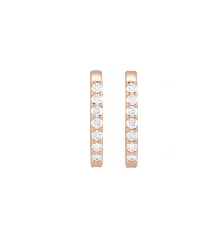 Everyday Diamond 15mm Hoops