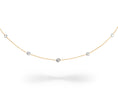 Load image into Gallery viewer, 18 Karat Yellow Gold Aspen Air Seven Diamond Necklace
