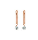 Aspen Air Single Diamond Hinge Hoops