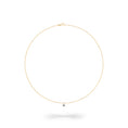 Load image into Gallery viewer, 18 Karat Yellow Gold Aspen Air Single Diamond Necklace
