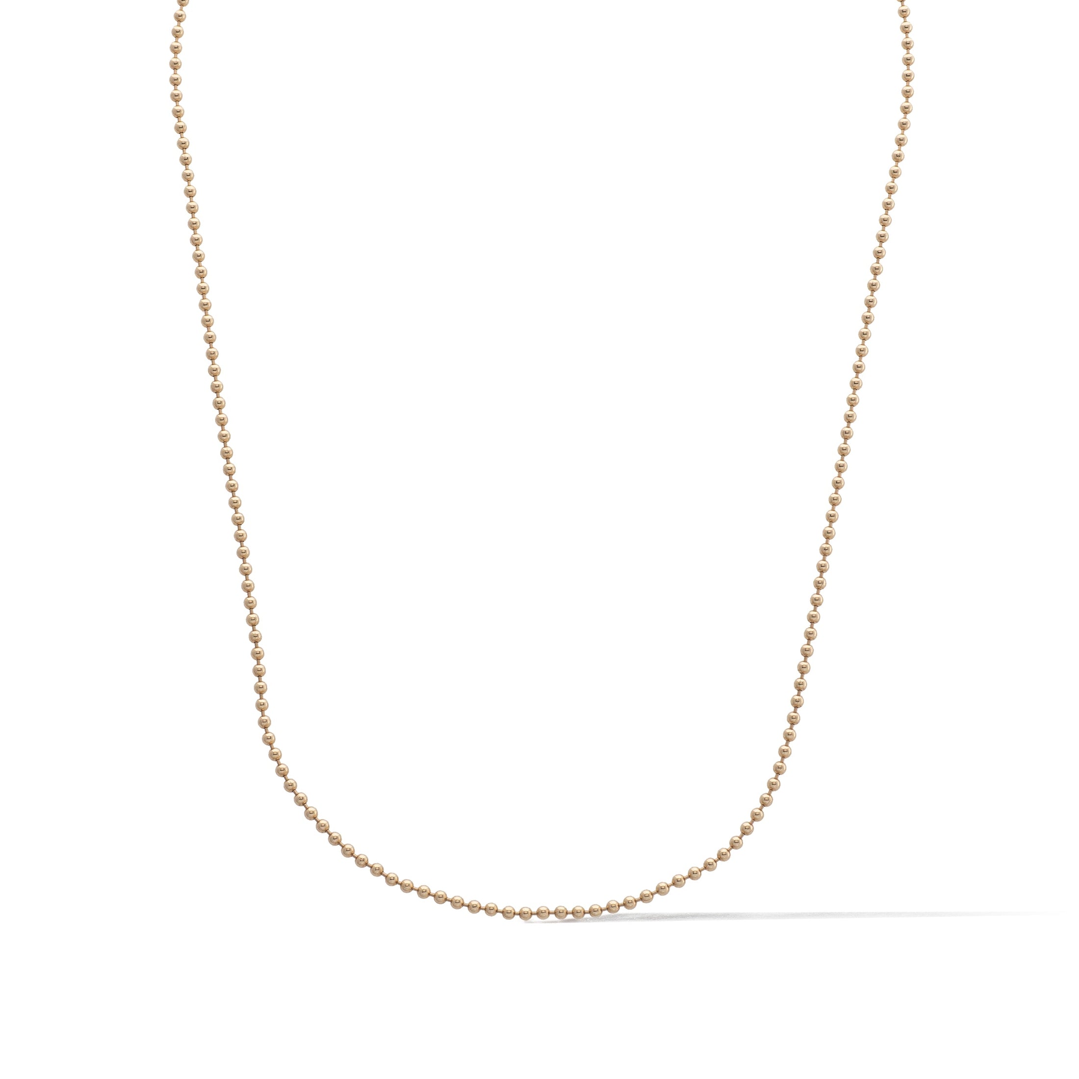 Yellow Gold Filled Itsy Ball Chain Necklace