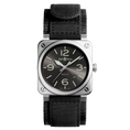 Load image into Gallery viewer, BELL & ROSS BR03-AUTO-GREY-LUM-STEEL-42MM

