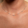 Load image into Gallery viewer, 18 Karat Yellow Gold Aspen Air Triple Diamond By The Yard Necklace
