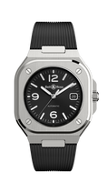 Load image into Gallery viewer, BELL & ROSS BR05-AUTO-STEEL-RUBBER-BLACK-40MM
