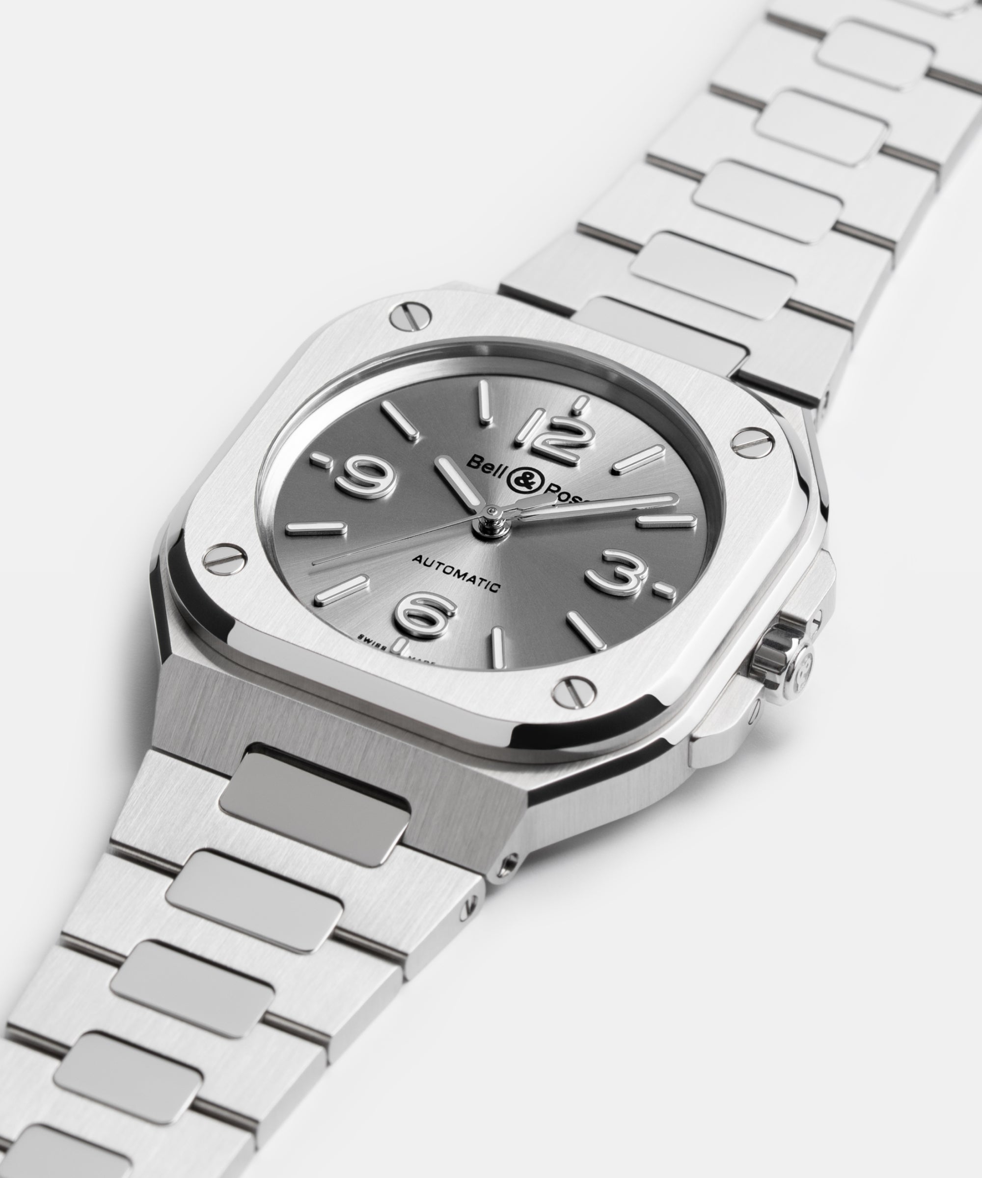 BELL & ROSS BR05-GREY-STEEL-BRACELET-36MM