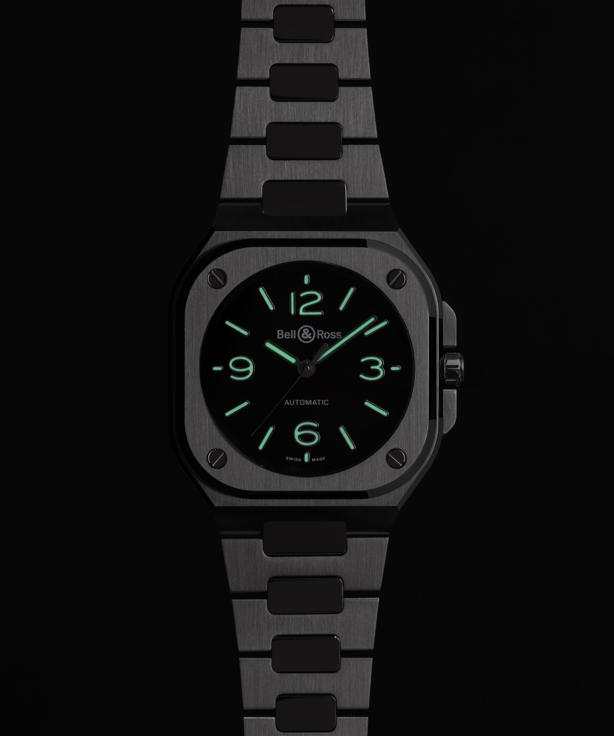 BELL & ROSS BR05-GREY-STEEL-BRACELET-36MM