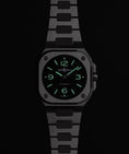 Load image into Gallery viewer, BELL & ROSS BR05-ICE BLUE-STEEL-BRACELET-36MM
