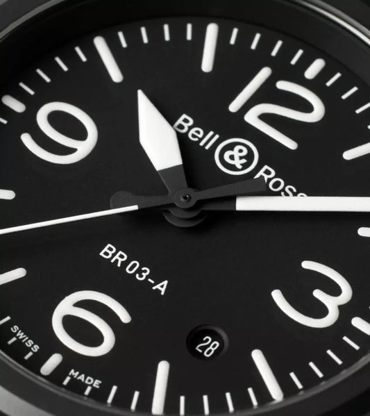 BELL & ROSS BR03-AUTO-CERAMIC-41MM