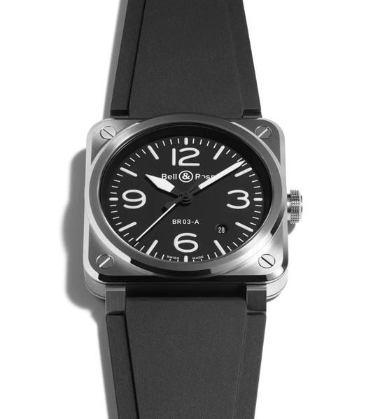 BELL & ROSS BR03-AUTO-STEEL-41MM