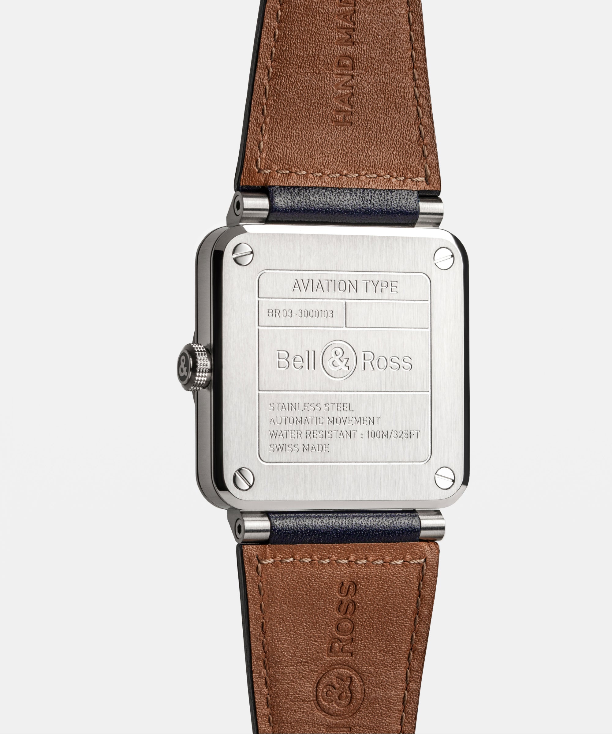 BELL & ROSS BR03-AUTO-BLUE STEEL-41MM – RACHEL LYNN CHICAGO