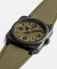 Load image into Gallery viewer, BELL & ROSS BR03-AUTO-MILITARY CERAMIC-41MM
