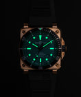 Load image into Gallery viewer, BELL & ROSS BR03-AUTO-GREEN-DIVER-BRONZE-42MM
