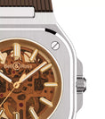 Load image into Gallery viewer, BELL & ROSS BR05-AUTO-STEEL-RUBBER-SKELETON GOLDEN-40MM
