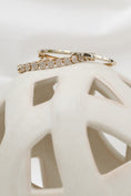 Load image into Gallery viewer, Yellow Gold and Invisibly Set Diamond Bracelet
