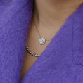 Load image into Gallery viewer, 18 Karat White Gold Floral Diamond Pendant Necklace
