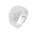 Load image into Gallery viewer, White Gold Pave Diamond Jumbo Cocktail Ring
