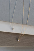 Load image into Gallery viewer, 14 Karat White Gold Diamond Bead Pendant
