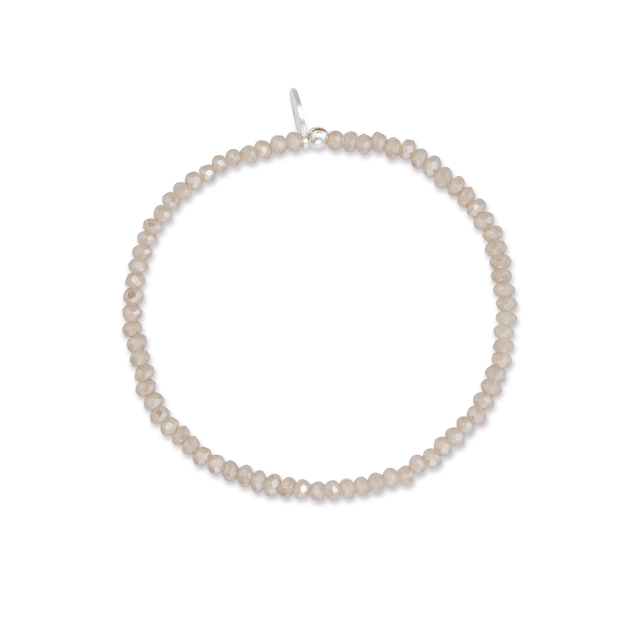 2mm Champagne Quartz Bracelet