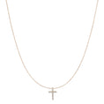 Load image into Gallery viewer, Yellow Gold Diamond Cross Pendant
